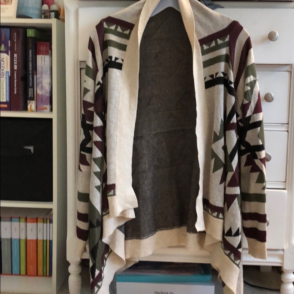 Pink rose cardigan
